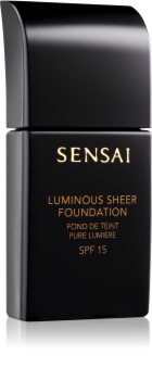 Sensai Luminous Sheer puder rozjaśniający w płynie SPF 15