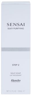 Sensai Silky Purifying Step Two зволожуюче очищаюче мило для сухої та дуже сухої шкіри