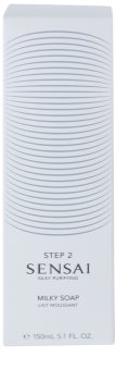 Sensai Silky Purifying Step Two hydratační čisticí mýdlo pro suchou až velmi suchou pleť