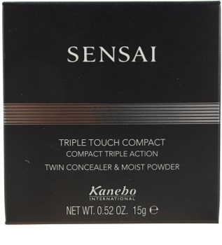 Sensai Triple Touch Compact pudra compacta si corector 3 in 1