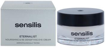 Sensilis Eternalist creme nutritivo para restaurar a densidade da pele na área dos olhos