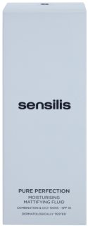 Sensilis Pure Perfection hydratisierendes Fluid mit Matt-Effekt