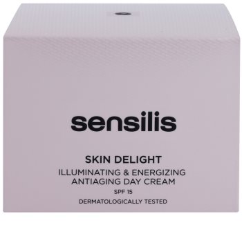 Sensilis Skin Delight protivráskový krém pro rozjasnění a vitalitu pleti SPF 15