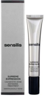 Sensilis Supreme Expression tratamiento antiarrugas, antiojeras y antibolsas para contorno de ojos