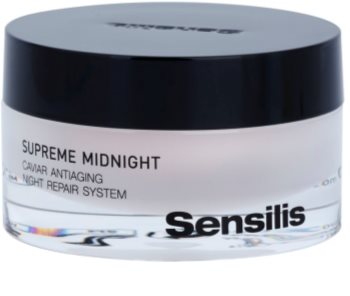Sensilis Supreme Midnight hĺbkovo regeneračný nočný krém s protivráskovým účinkom