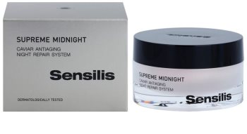 Sensilis Supreme Midnight hloubkově regenerační noční krém s protivráskovým účinkem