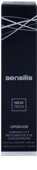 Sensilis Upgrade Chrono Lift tratamiento antiarrugas, antiojeras y antibolsas para contorno de ojos