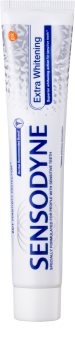 Sensodyne Extra Whitening bleichende Zahnpasta mit Fluor für empfindliche Zähne