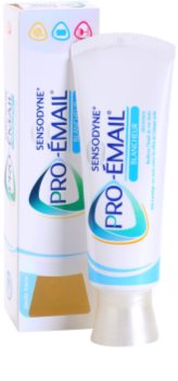 Sensodyne Pro-Schmelz Whitening bleichende Zahnpasta