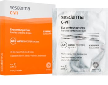 Sesderma C-Vit AX+ revitalizační náplasti pro rozjasnění unaveného očního okolí