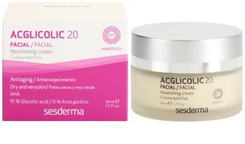 Sesderma Acglicolic 20 Facial výživný omlazující krém pro suchou až velmi suchou pleť
