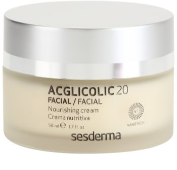 Sesderma Acglicolic 20 Facial výživný omlazující krém pro suchou až velmi suchou pleť