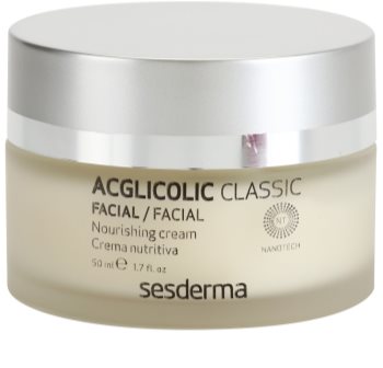 Sesderma Acglicolic Classic Facial crema rejuvenecedora nutritiva para pieles secas y muy secas