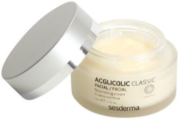 Sesderma Acglicolic Classic Facial crema rejuvenecedora nutritiva para pieles secas y muy secas