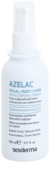 Sesderma Azelac beruhigendes Tonikum zur Behandlung von fettiger Haut mit Akne