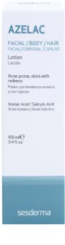 Sesderma Azelac beruhigendes Tonikum zur Behandlung von fettiger Haut mit Akne