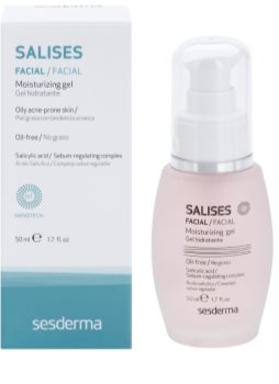 Sesderma Salises gel hidratante para pele oleosa propensa a acne