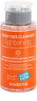 Sesderma Sensyses Cleanser Lightening odličovač make-upu pro pleť s hyperpigmentací
