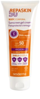 Sesderma Repaskin 50 сонцезахисний гель-крем для тіла SPF 50