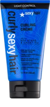 Sexy Hair Curly stylingcrème voor weerbarstig krullend haar