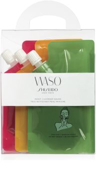 Shiseido Waso Reset Cleanser Squad kosmetická sada IV. (pro dokonalé vyčištění pleti)