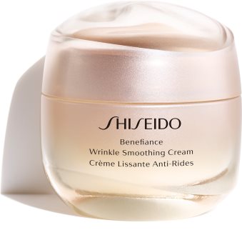 Shiseido Benefiance Wrinkle Smoothing Cream krem przeciwzmarszczkowy na dzień i na noc do wszystkich rodzajów skóry