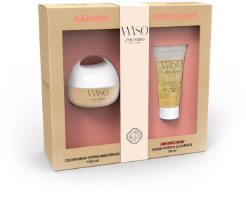Shiseido Waso Clear Mega Hydrating Cream kosmetická sada I.