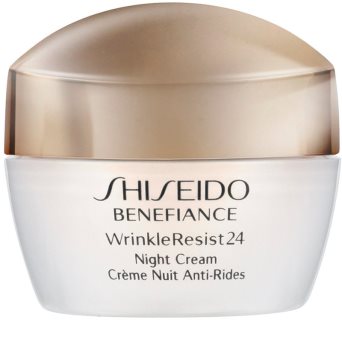 Shiseido Benefiance WrinkleResist24 Night Cream nočný hydratačný krém proti vráskam