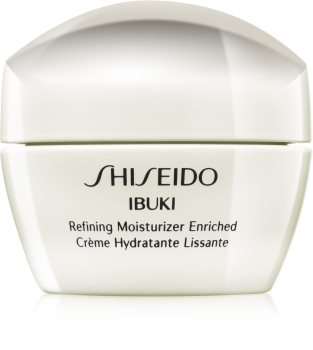 Shiseido Ibuki Refining Moisturizer Enriched beruhigende und hydratisierende Creme strafft die Haut und verfeinert Poren