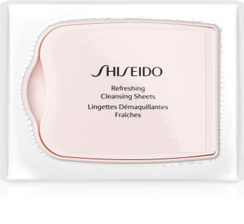 Shiseido Pureness odličovací ubrousky pro hloubkové čištění