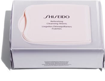 Shiseido Pureness Abschminktücher für die Tiefenreinigung