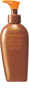 Shiseido Sun Care Self-Tanning önbarnító zselé testre és arcra