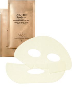 Shiseido Benefiance Pure Retinol Intensive Revitalizing Face Mask intenzív revitalizáló maszk a fiatalos kinézetért