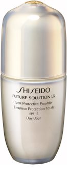 Shiseido Future Solution LX Total Protective Emulsion SPF15 emulsión protectora de día SPF 15