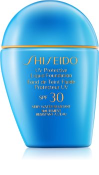 Shiseido Sun Foundation maquillaje líquido resistente al agua SPF 30
