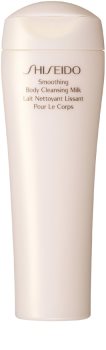 Shiseido Global Body Care Smoothing Body Cleansing Milk tělové mléko do sprchy pro vypnutí pokožky