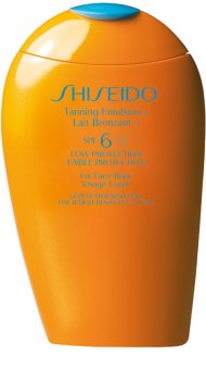 Shiseido Sun Care Tanning Emulsion SPF6 Bruiningsemulsie SPF 6