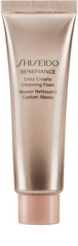 Shiseido Benefiance WrinkleResist24 Extra Creamy Cleansing Foam espuma limpiadora suave con efecto humectante