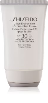 Shiseido Sun Urban Environment zaštitna krema za lice i tijelo SPF 30