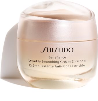 Shiseido Benefiance Wrinkle Smoothing Cream Enriched денний та нічний крем проти зморшок для сухої шкіри