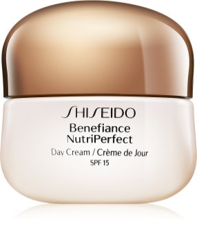 Shiseido Benefiance NutriPerfect Day Cream SPF15 crema de zi de intinerire SPF 15