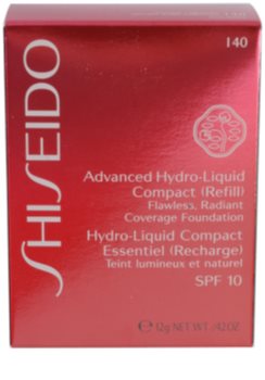 Shiseido Base Advanced Hydro-Liquid hydratačný kompaktný make-up náhradná náplň SPF 10