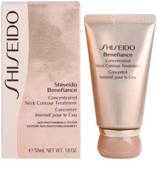 Shiseido Benefiance krem przeciwzmarszczkowy i regenerujący na szyję i dekolt
