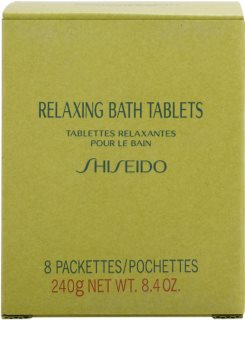 Shiseido Body Relaxing entspannende Brausetablette für das Bad