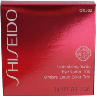 Shiseido Eyes Luminizing Satin trio oční stíny