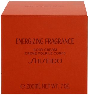 Shiseido Energizing Fragrance Körpercreme für Damen 200 ml