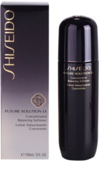 Shiseido Future Solution LX Feuchtigkeitstonikum strafft die Haut und verfeinert Poren