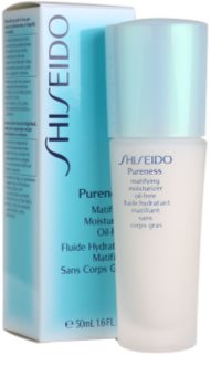 Shiseido Pureness lehký hydratační fluid pro matný vzhled