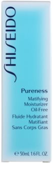 Shiseido Pureness leichtes, feuchtigkeitsspendendes Fluid für mattes Aussehen