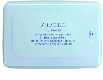 Shiseido Pureness odličovací ubrousky pro hloubkové čištění